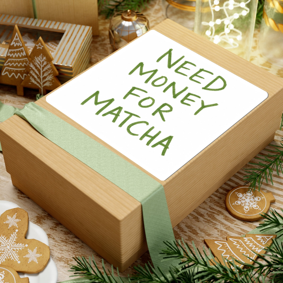 Need Money For Matcha Stickers