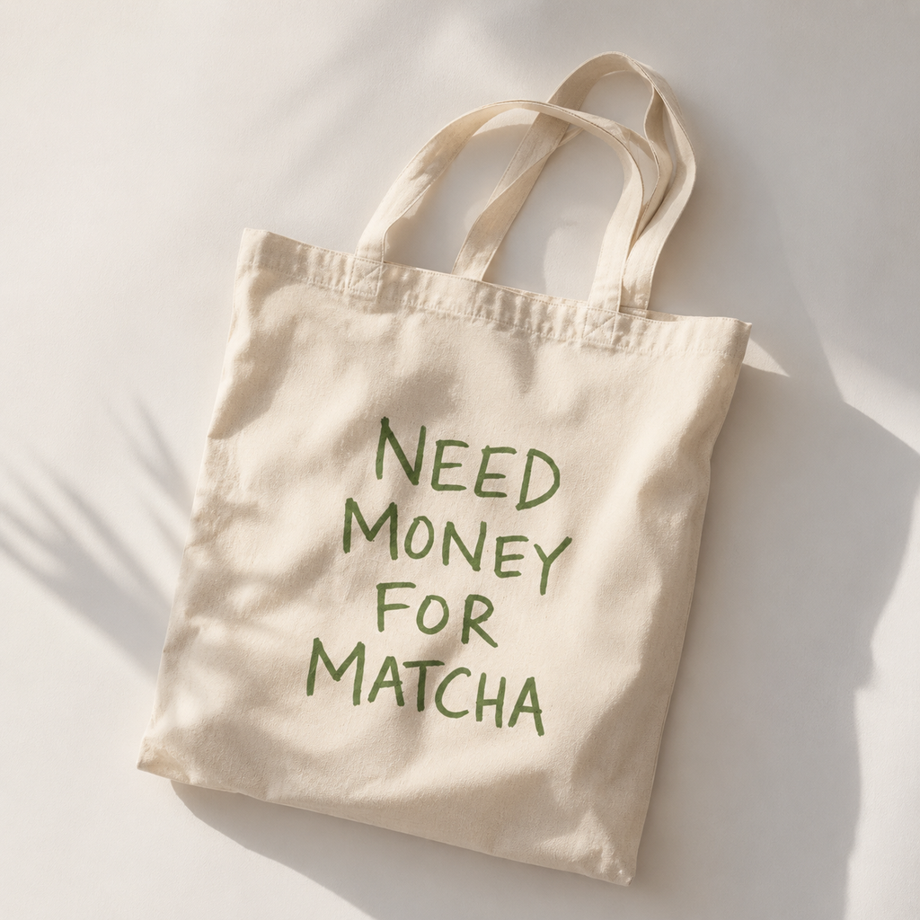 Cotton Canvas Tote Bag