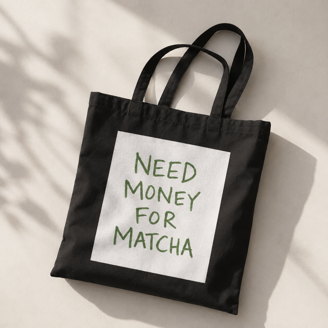 Cotton Canvas Tote Bag